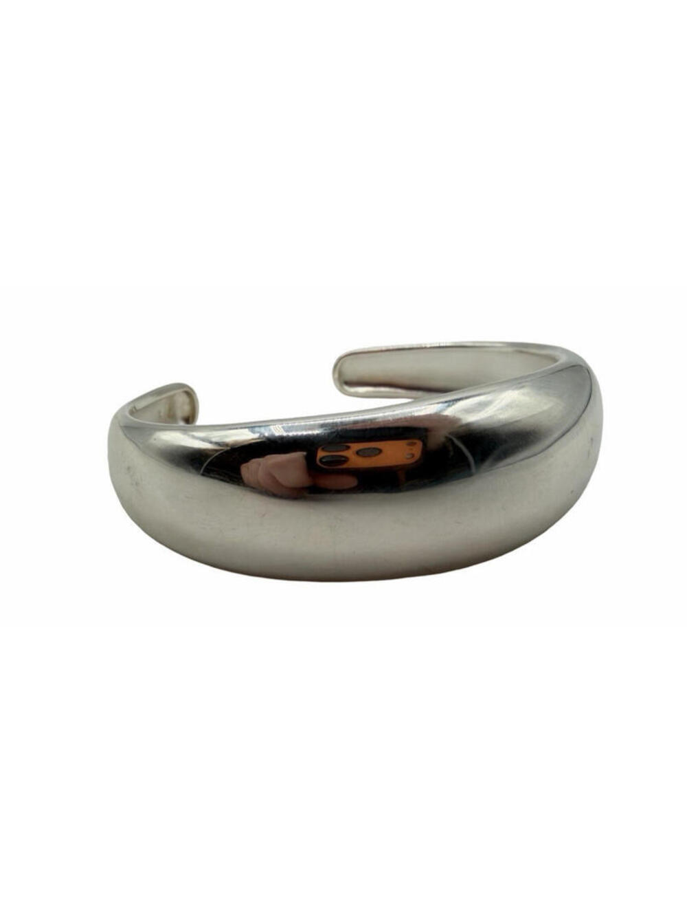 Mejuri 20mm Dome Cuff Bracelet Sterling Silver 925